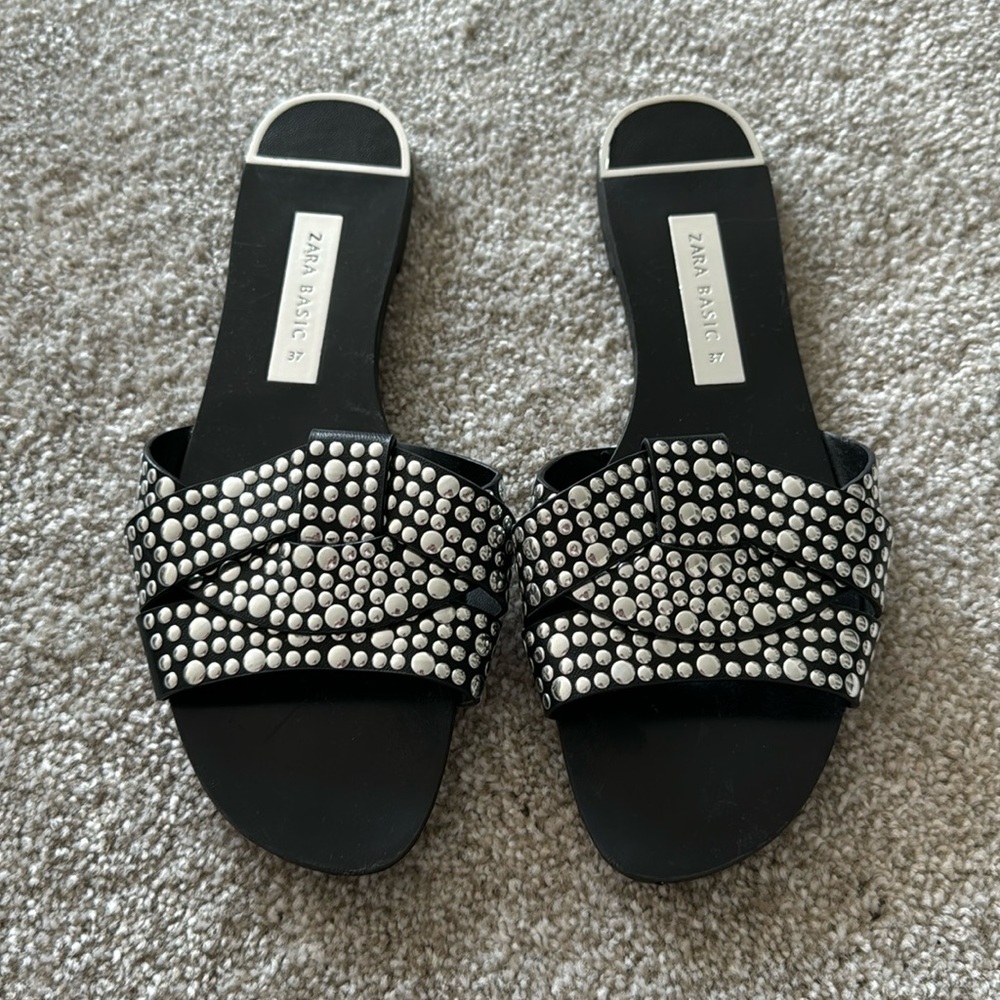 Zara Studded Sandals